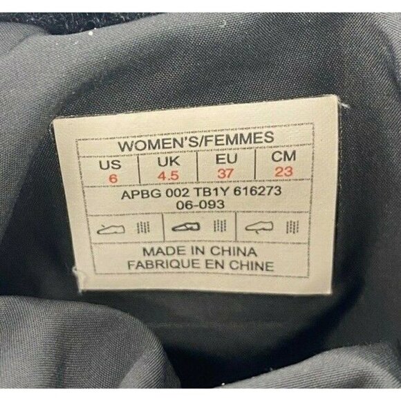 The North Face Womens 6 Gray Black 700 Goose Down Insulated Winter Snow Boots - Picture 7 of 7